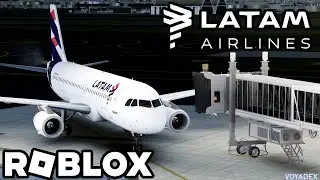 Roblox LATAM Airlines Flight - Airbus A320