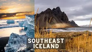 Diamond Beach | Vestrahorn Moutain - Southeast Iceland Road trip