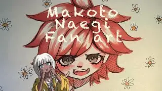 Makoto Naegi fan art (Danganronpa: Trigger Happy Havoc)