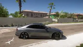 катаюсь в игре Forza Horizon 5 на руле logitech g 27