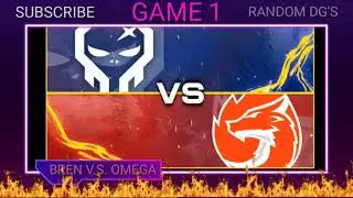 Mpl season 7 Bren v.s. Omega Game 1