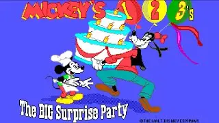 [Полная версия] - Mickey's 123's - The Big Surprise Party - Amiga 500