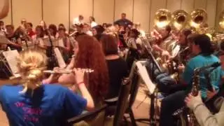 First rehearsal with Director Ken Dye