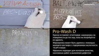 Маркер стираемый мыльным раствором Markal Pro-Wash D
