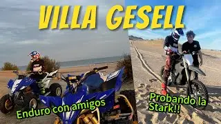 Finde de ENDURO Y AMIGOS en VILLA GESELL // blog #1 // cuatriciclos y motos 