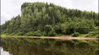 камень Ветлан, река Колва, Чердынский район, Пермский Край