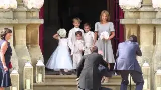 Geri Halliwell And Christian Horner's Wedding At St Mary's Church Woburn