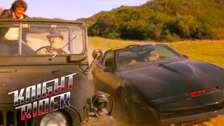K.I.T.T uses Blood Analyzer Gadget for The First Time | Knight Rider