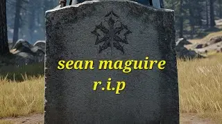 Here lies another van der linde legend loved sean maguire #Payingrespects #Rdr2 #Fyp