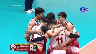 NCAA Season 98 MVB: Perpetual takes the opening set of Game 3!