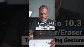 Boox Go 10.3 Using The Tool Switching Gesture