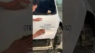 OH INI... rahasia #bodyandpaint yang buat mobil jadi kinclong... pake amplas basah tohhhh~