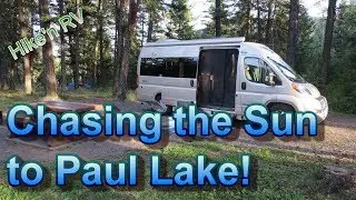 Roadtrek Zion Campervan at Paul Lake, BC