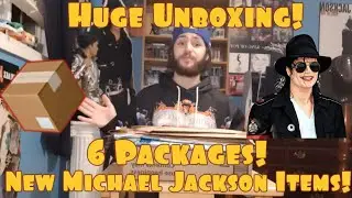 HUGE Michael Jackson Unboxing!
