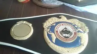 WBO Boxing Replica Championship Belts