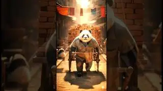 A Poor Panda&rsquo;s Painful Day 💔 | Emotional AI Story #shorts