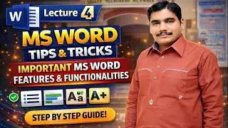 MS Word Home Tab Secret Tools 😱 | Subscript, Superscript, Formatting & Alignment Explained Lecture 4