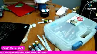 PuppetMaking LiveStream - Tracy the Puppet