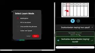 Who Wants to Learn Uzbek With This Language App? (In Development)