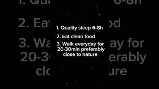 3 ways to improve your Health #selfcare #improve #health #healthissue #sleep #motivation #walk #food