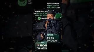 Shebeshxt Was The Most Streamed South African Lekompo artist on SPOTIFY 🇿🇦 #shebeshxt #spotify #2026
