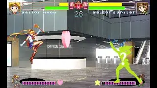 From Leona To Sailor Jupiter Supreme Thunder Variant 4th Frame Pixel KOF To Arcade Style Not A.I.