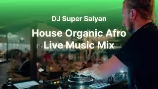 House Organic Afro Live Music Mix - DJ Super Saiyan