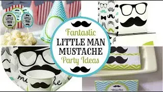 Fantastic Little Man Mustache Party Ideas & Supplies!