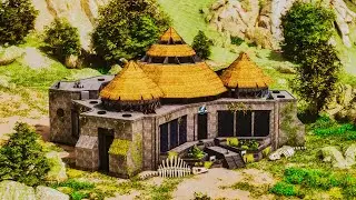 I Built the Jurassic Park Visitor's Center in ARK: Survival Ascended!