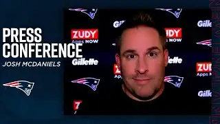 Josh McDaniels: Mac Jones is Improving In a Lot of Areas | Press Conference (New England Patriots)