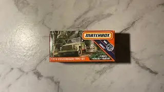 Matchbox 1974 Volkswagen Type 181 Unboxing