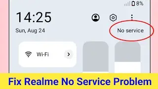 Realme No Service Problem || Fix Sim Card No Service Problem in Realme Phone || No Network Realme