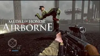 Medal of Honor Airborne Gameplay (gtx 1050ti/Ryzen 5 1400/16gb)