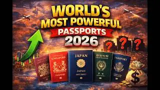 World’s Most Powerful Passports 2026 🌍 | Global Passport Ranking | 199 Countries Compared