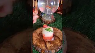 Virgin strawberry mojito#shorts #virgin🍓#strawberry no alcohol #moctail#shortvideo #trending#viral