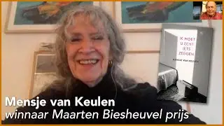 Mensje van Keulen heeft de Maarten Biesheuvel prijs gewonnen - TroostTV