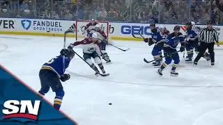 Colton Parayko Drills The One-Timer To Get The Blues On The Scoreboard In Game 3