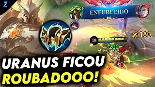 COM OS ITENS NOVOS URANOS FICOU UM MONSTRO!! - URANUS GAMEPLAY | Mobile Legend