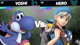 Amiibo Battles: Yoshi vs Hero (Zarchy vs Cookie)