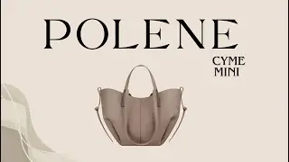 Review/Unboxing Túi Polene Cyme Mini - Taupe - giá tốt chất lượng tốt - nên mua 🥰 