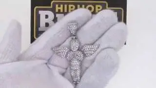Never Tarnish Cherub Angel HipHopBling.com Pendant