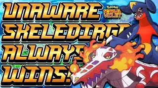 UNAWARE SKELEDIRGE TEAM Does Not Lose! - Pokémon Scarlet & Violet Competitive Ranked Double Battles