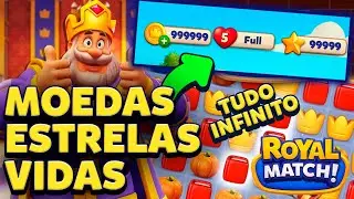COMO TER MOEDAS INFINITAS NO ROYAL MATCH 2025