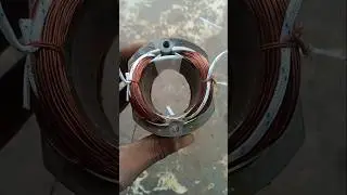 marbal cutter field coil winding | cutting machine field coil winding | #shots