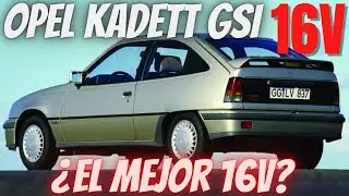 Opel Kadett GSI 16V, un caza que vuela bajo en la autopista a 220 KM/H. El líder a SUPERAR de Opel.