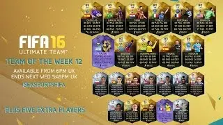 Fifa 16 TOTW 12 Ft. IF Bolasie, SIF Aubameyang, SIF Higuain, IF Niang & More!