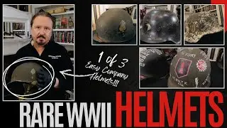 Что нового в музее? Несколько РЕДКИХ касок времён Второй мировой войны!!! | American Artifact, вы...