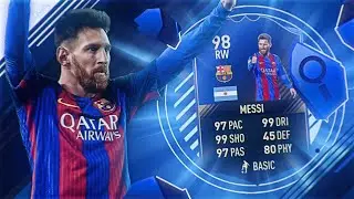 Топ 5 реакций на выпадение MESSI[FIFA 18 MOBILE]