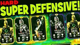 Smoke Triborg Challenge (Hard) in MKX Mobile. EPIC Triborg vs. Triborg BOSS BATTLE.