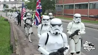 The UK Garrison Stormtroopers raid Elstree Studios on the 50th anniversary of LucasFilm